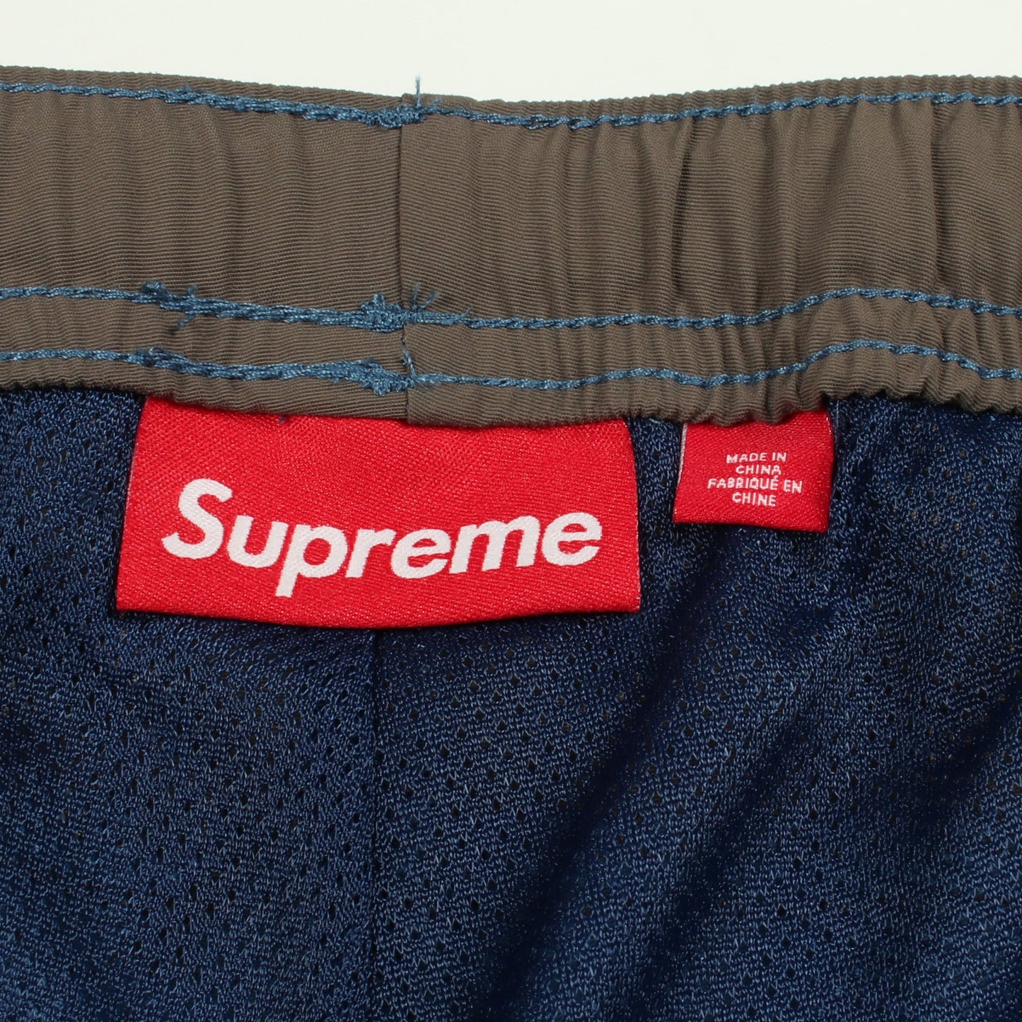 S LOGO TRACK PANT パンツ ナイロン ブルー グレーブラウン マルチカラー シュプリーム