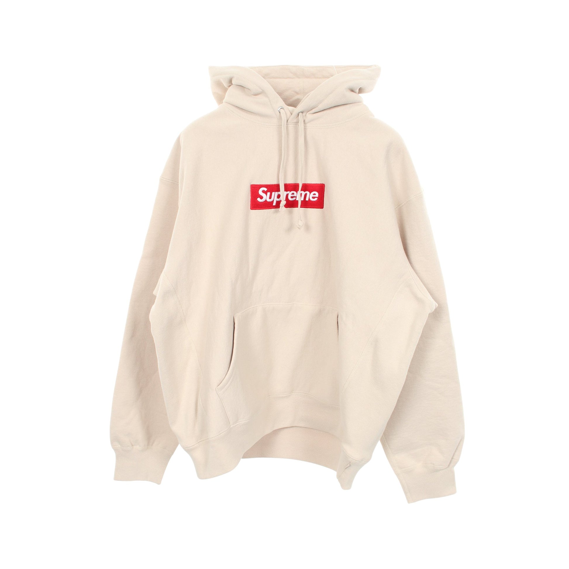 Box Logo Hooded Sweatshirt プルオーバーパーカー コットン グレーベージュ シュプリーム トップス Supreme