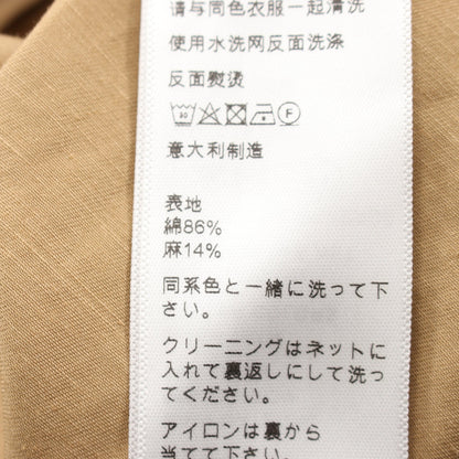 サファリ ミニドレス ワンピース コットン ベージュ セリーヌ