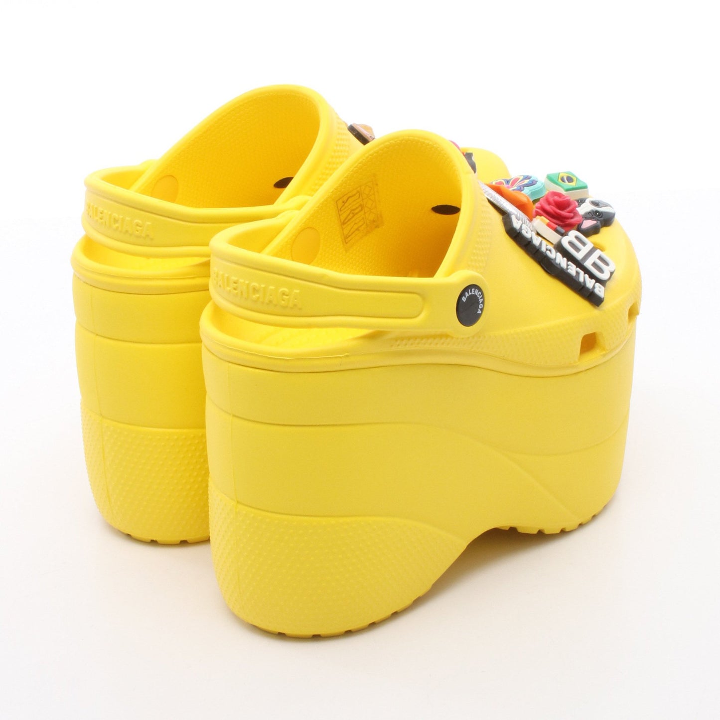BALENCIAGA × crocs The Foam サンダル ラバー イエロー バレンシアガ