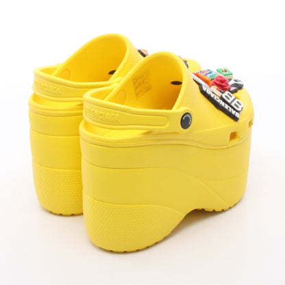 BALENCIAGA × crocs The Foam サンダル ラバー イエロー バレンシアガ