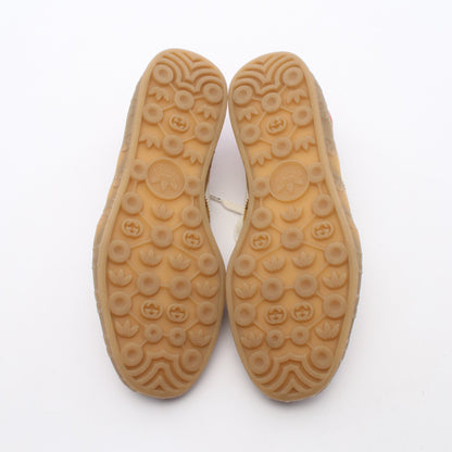 GUCCI × adidas ガゼル GGキャンバス スニーカー キャンバス レザー カーキブラウン レッド グッチ