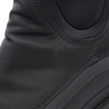 Re-Nylon モノリス ギャバジン ブーツ ナイロン ラバー ブラック プラダ