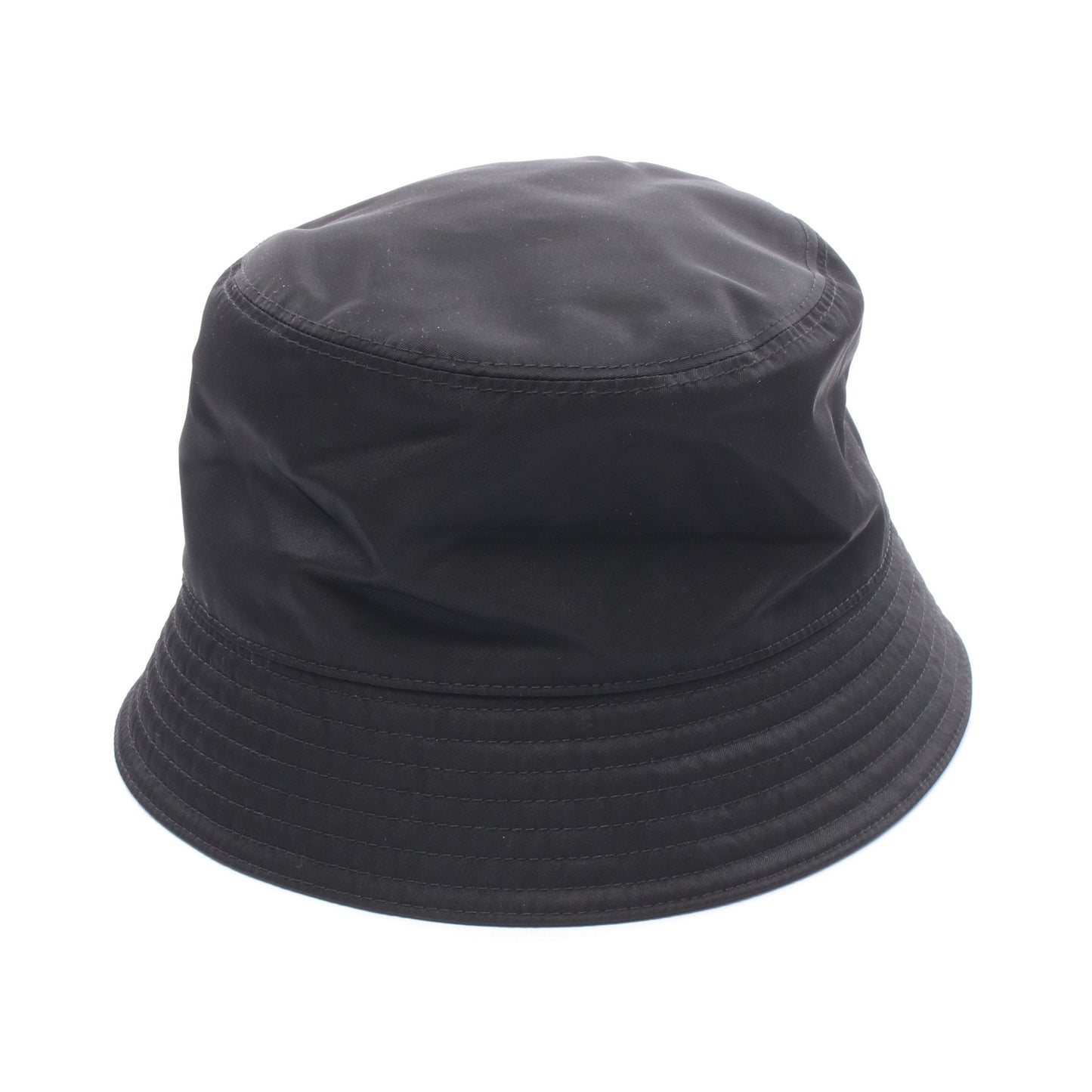Re-Nylon バケット バケット ハット ナイロン ブラック プラダ