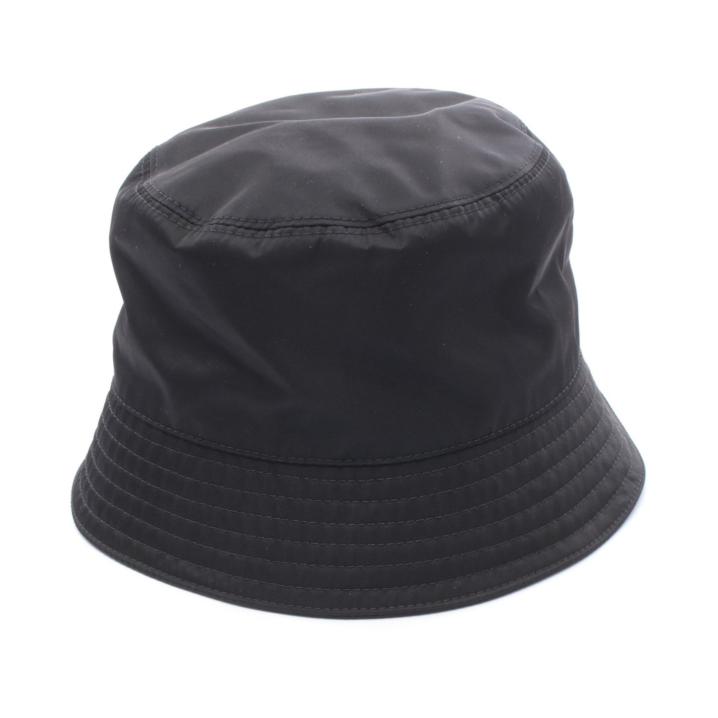 Re-Nylon バケット ハット ナイロン ブラック プラダ