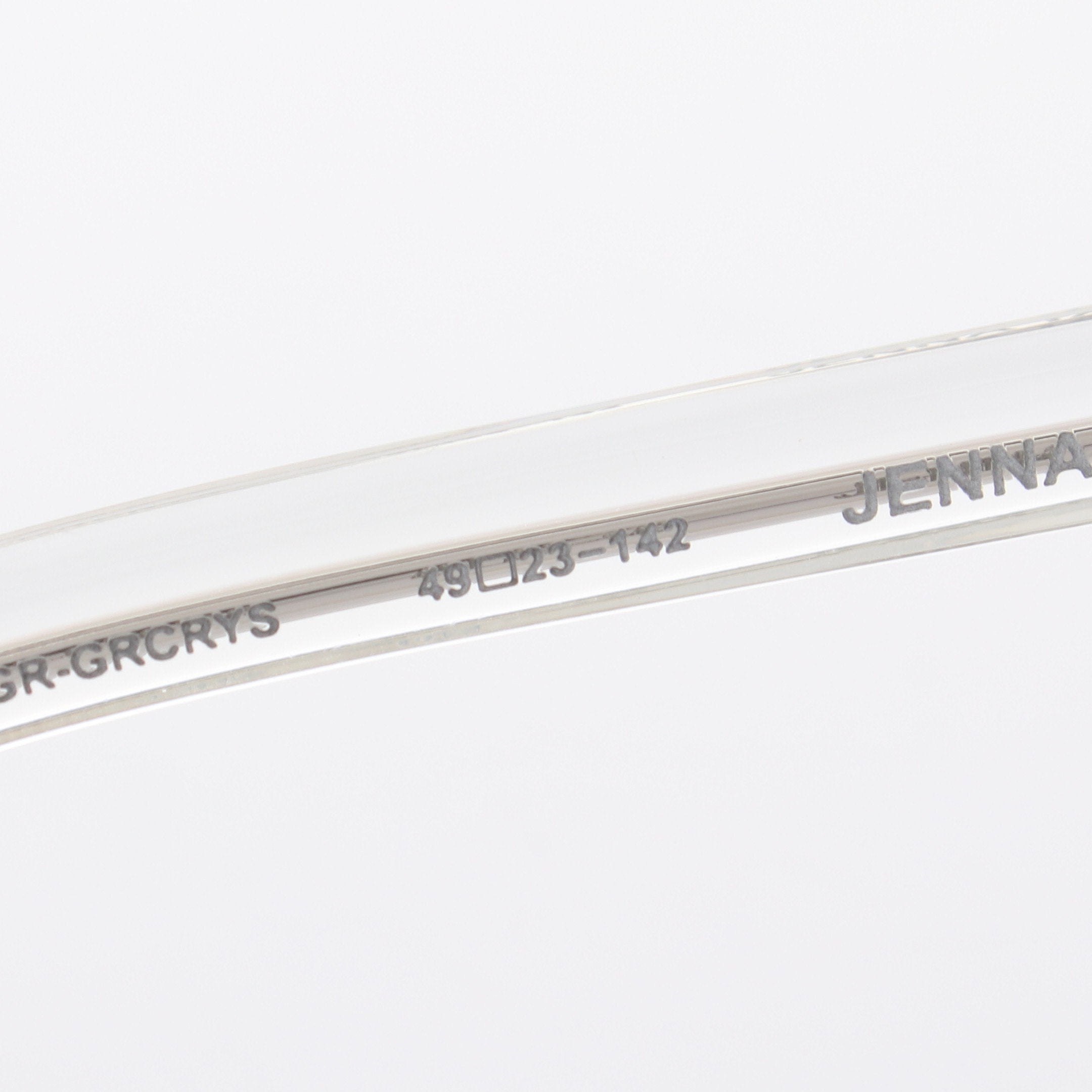 JENNA TAIL YEA クリアフレーム サングラス SV925 グレー クロムハーツ