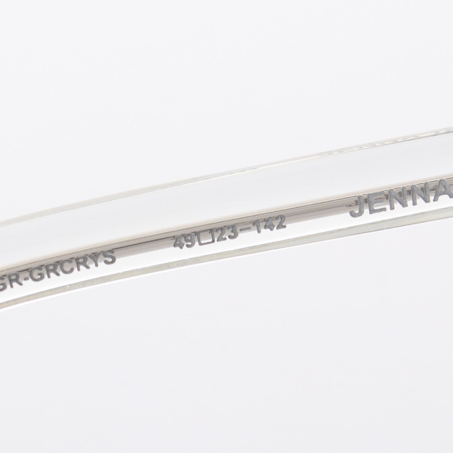 JENNA TAIL YEA クリアフレーム サングラス SV925 グレー クロムハーツ
