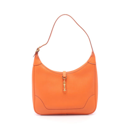 トリム31 ショルダーバッグ トゴ オレンジ ゴールド金具 □F刻印 エルメス バッグ HERMES