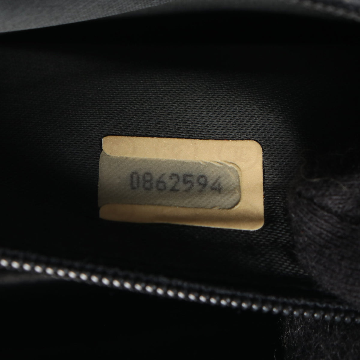 ココマーク ダイヤステッチ ハンドバッグ ラムスキン ブラック ゴールド金具 シャネル バッグ CHANEL