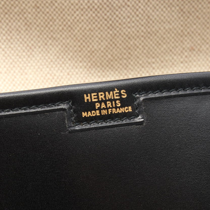 ジジェPM クラッチバッグ ボックスカーフ ブラック エルメス バッグ HERMES