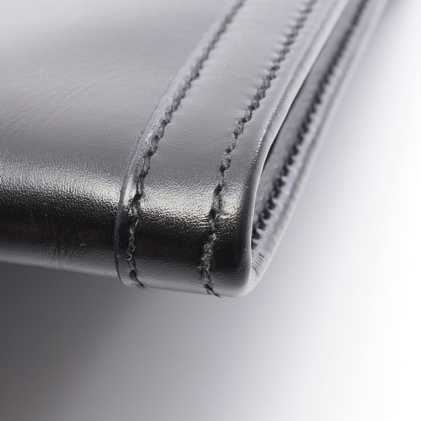 ジジェPM クラッチバッグ ボックスカーフ ブラック エルメス バッグ HERMES