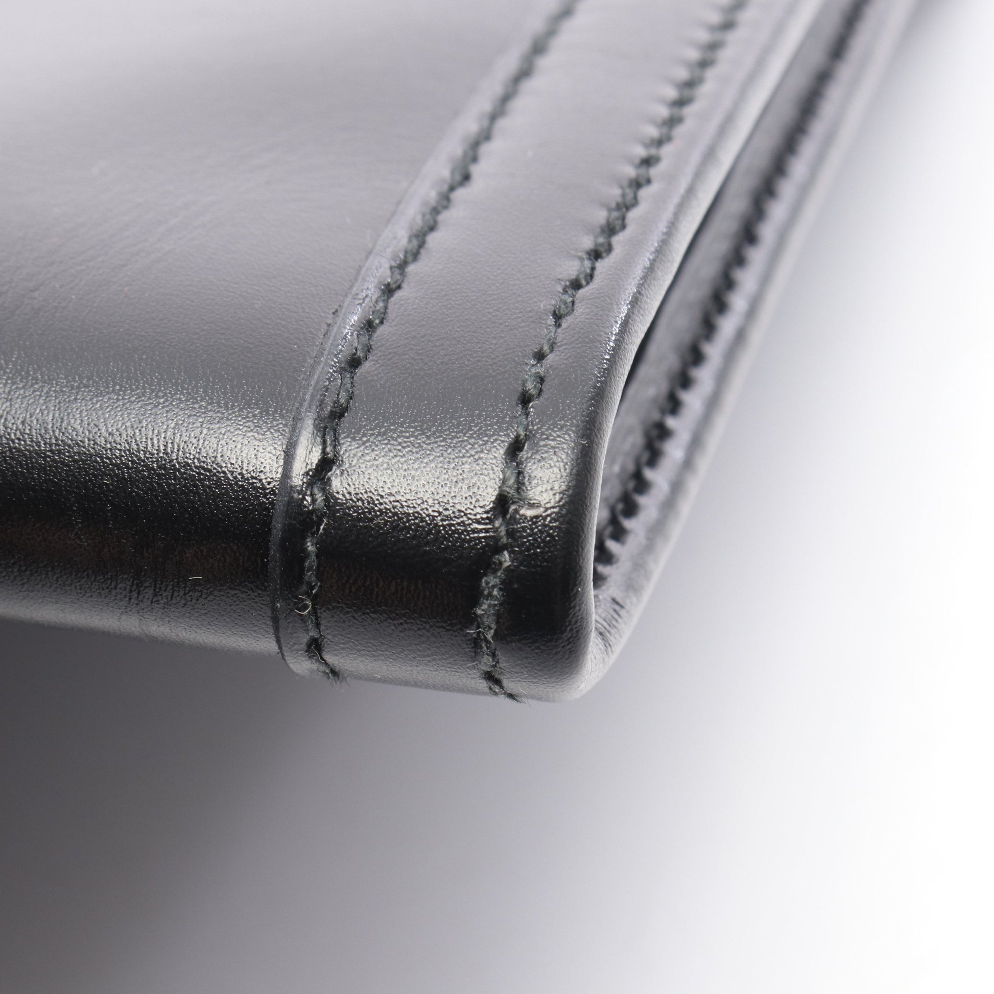 ジジェPM クラッチバッグ ボックスカーフ ブラック エルメス バッグ HERMES