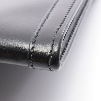 ジジェPM クラッチバッグ ボックスカーフ ブラック エルメス バッグ HERMES