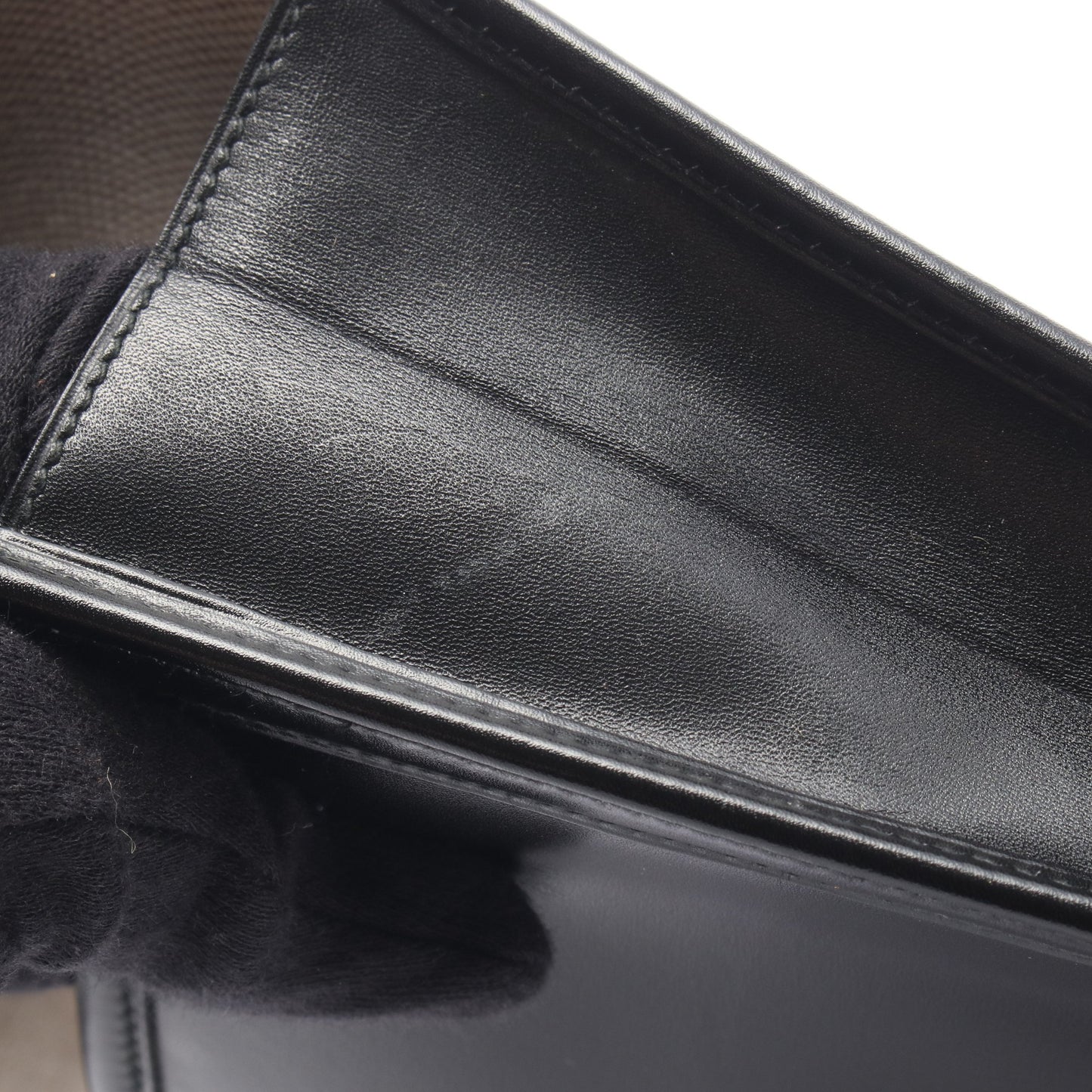 ジジェPM クラッチバッグ ボックスカーフ ブラック エルメス バッグ HERMES