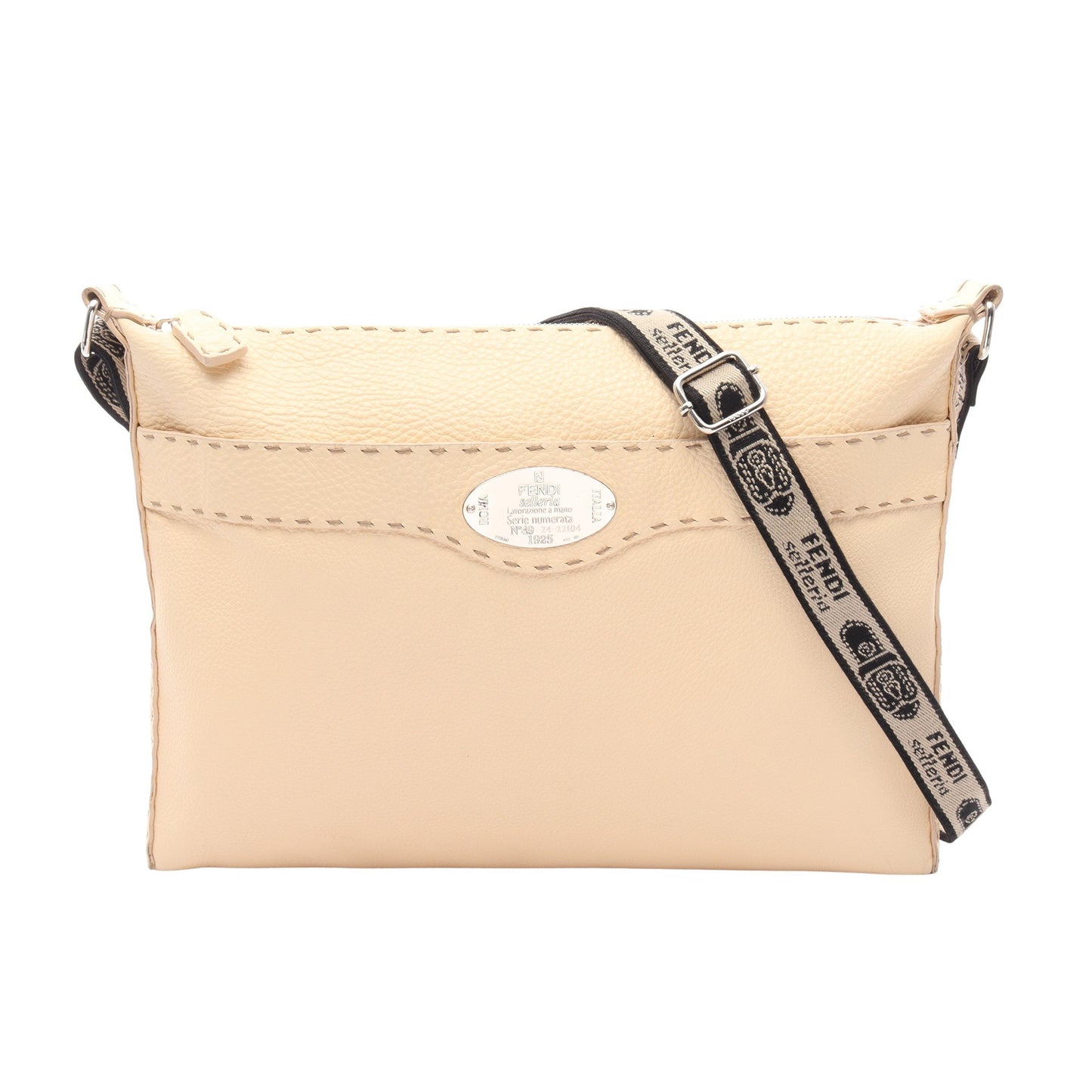 セレリア ショルダーバッグ レザー アイボリー フェンディ バッグ FENDI