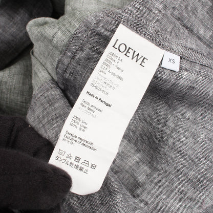 Eye LOEWE Nature ELN 長袖 シャツ リネン グレー グレーグリーン ロエベ トップス LOEWE