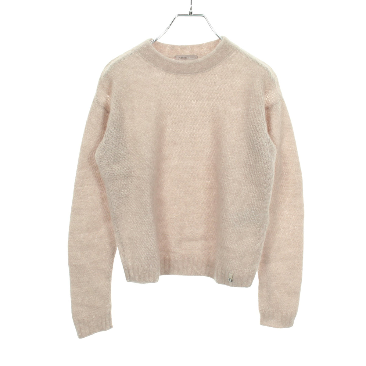 Resort ニット アルパカ ナイロン ウール グレーベージュ ヘルノ トップス HERNO