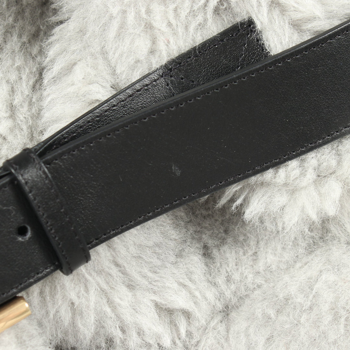 テディベア ケープ ポンチョ ウール アルパカ シルク レザー グレー マックスマーラ アウター Max Mara