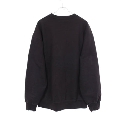 20FW Futura Logo Crewneck ロゴプリント トレーナー スウェットシャツ コットン ブラック シュプリーム