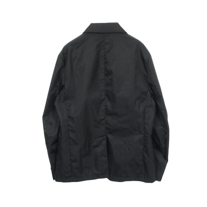 Re-Nylon 三角プレート テーラードジャケット ナイロン ブラック プラダ アウター PRADA