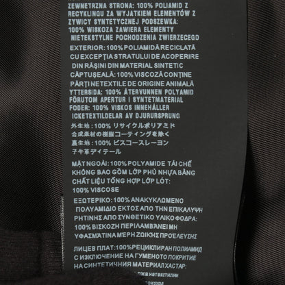 Re-Nylon 三角プレート テーラードジャケット ナイロン ブラック プラダ アウター PRADA