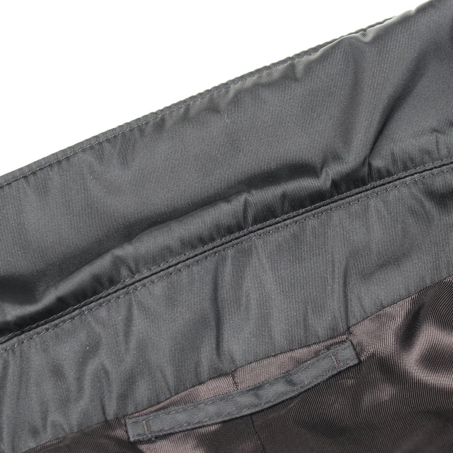 Re-Nylon 三角プレート テーラードジャケット ナイロン ブラック プラダ アウター PRADA