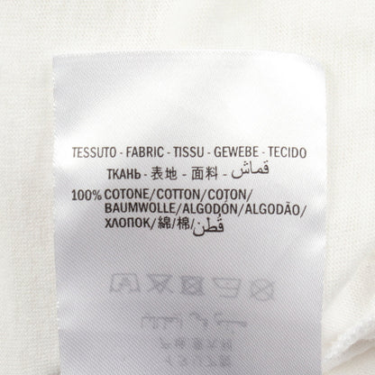 ロゴ ウォッシュド ダメージ加工 半袖Tシャツ コットン ホワイト グッチ