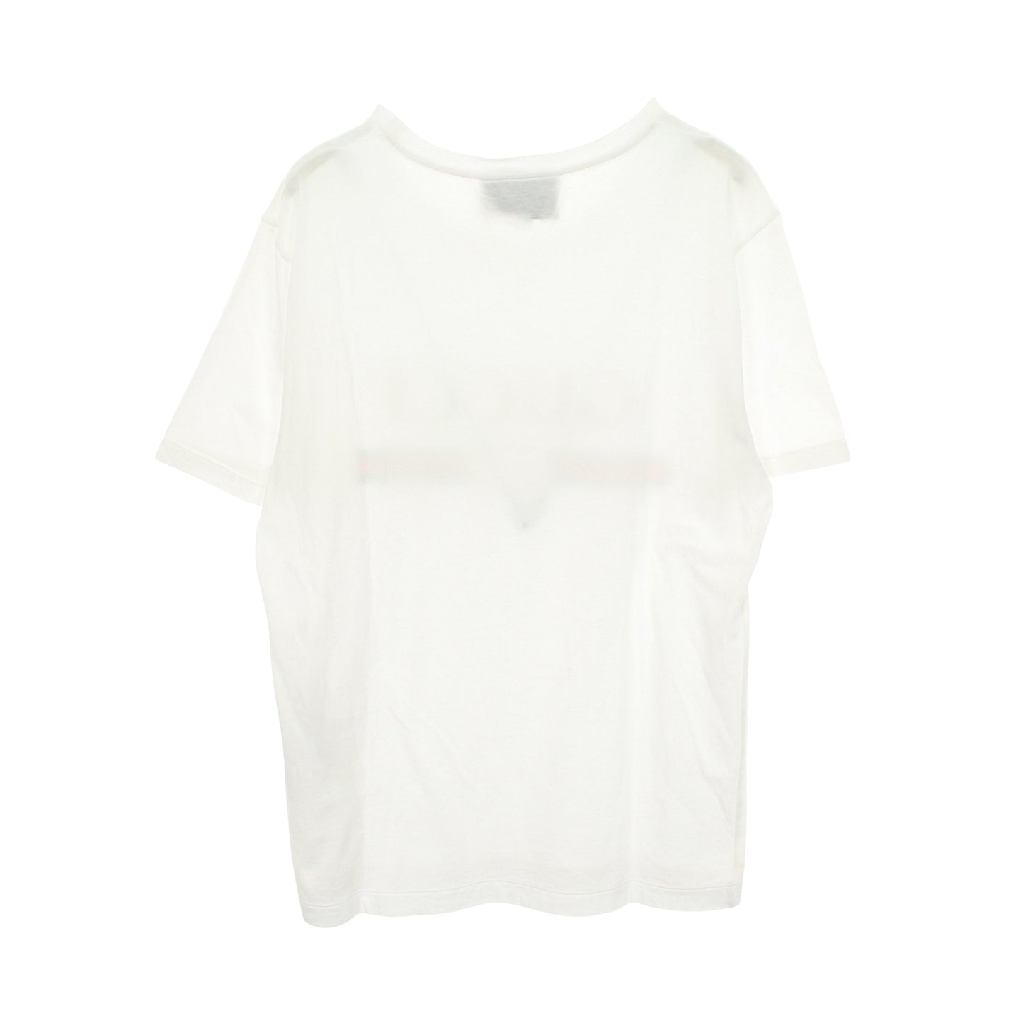 ロゴ ウォッシュド ダメージ加工 半袖Tシャツ コットン ホワイト グッチ