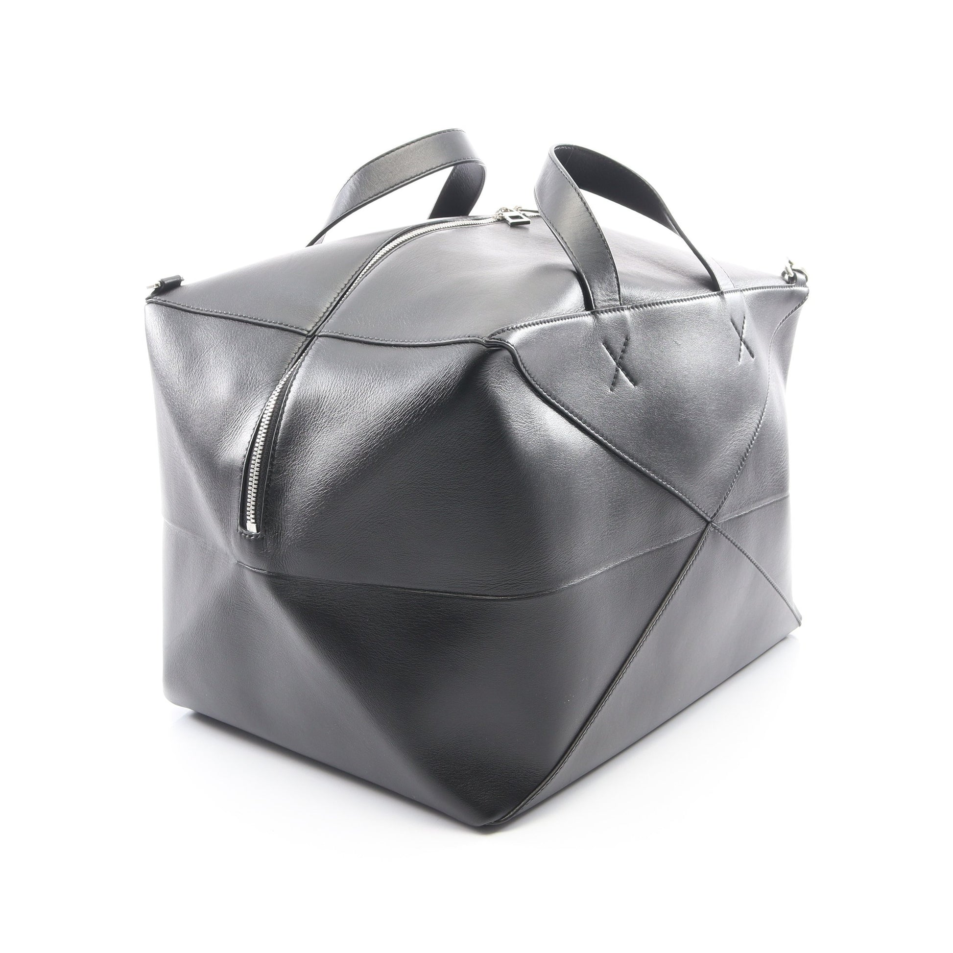 パズルフォルド ダッフル 2WAY ボストンバッグ レザー ブラック ロエベ バッグ LOEWE