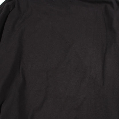 ハートロゴ 長袖Tシャツ コットン ブラック プレイコムデギャルソン