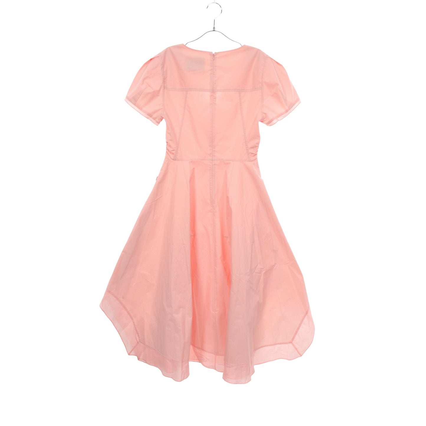 Tulip Sleeve V-Neck Dress ワンピース コットン ピンク スリーワンフィリップリム