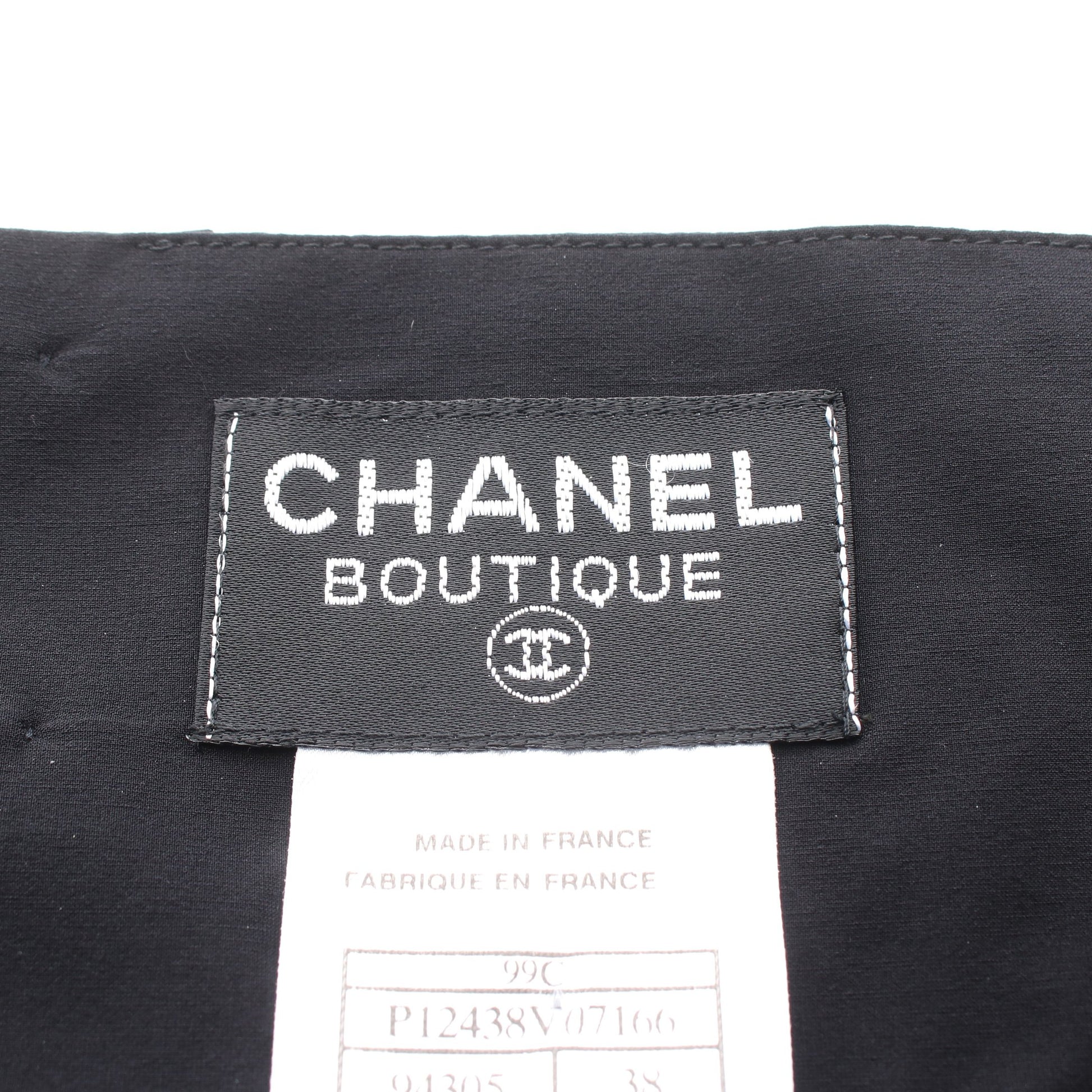 ココボタン キャミ ワンピース ナイロン レーヨン ブラック シャネル ワンピース CHANEL