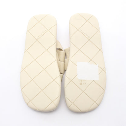 INTRECCIATO STARFISH スライドサンダル ファブリック ラバー ベージュ ボッテガヴェネタ
