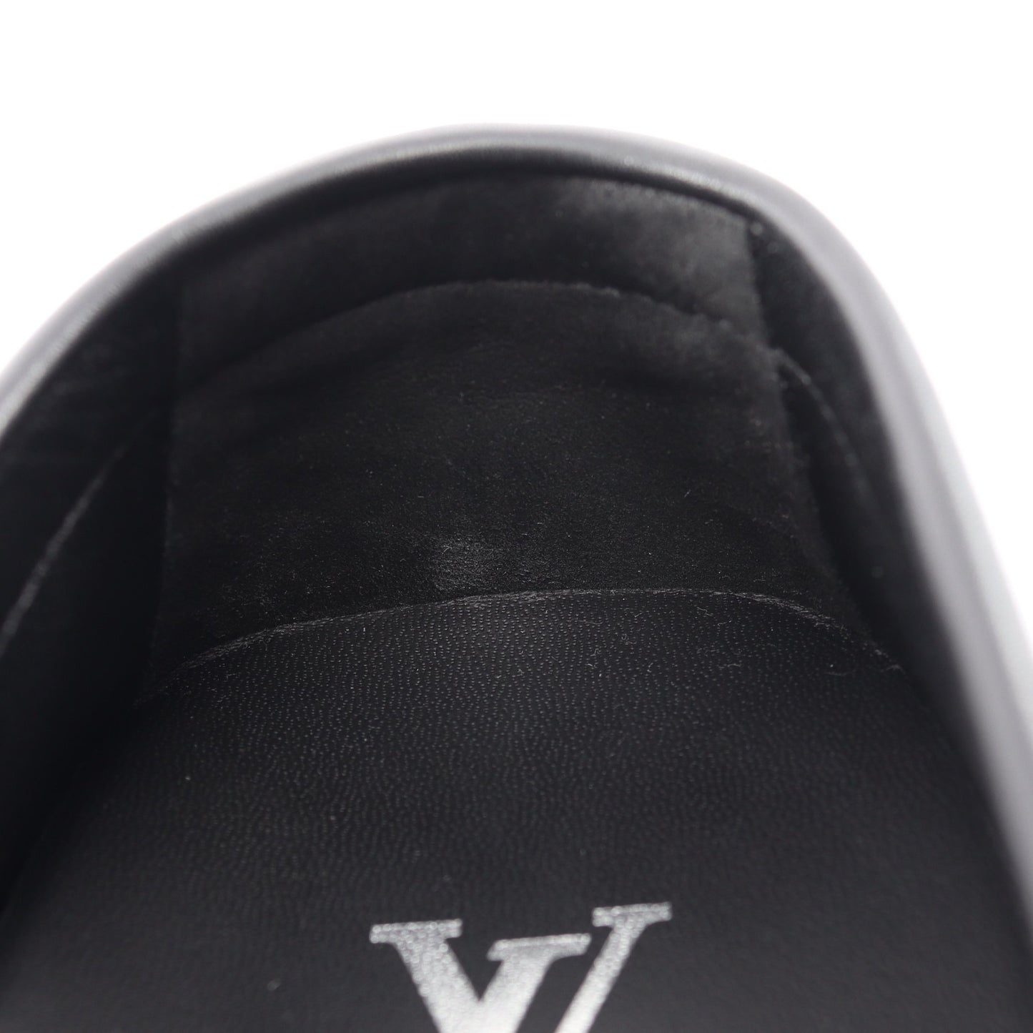 LVドライバーライン ドライビングシューズ レザー ブラック ルイヴィトン