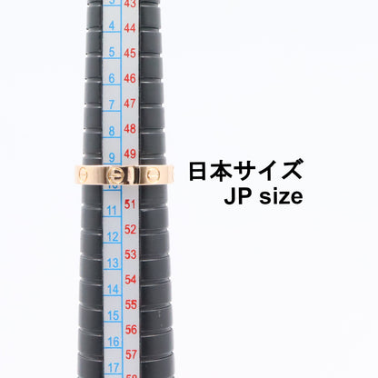 ミニラブリング リング 指輪 K18PG ピンクゴールド カルティエ