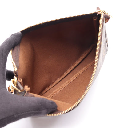 ポシェットアクセソワール モノグラム ハンドバッグ PVC レザー ブラウン ルイヴィトン バッグ LOUIS VUITTON