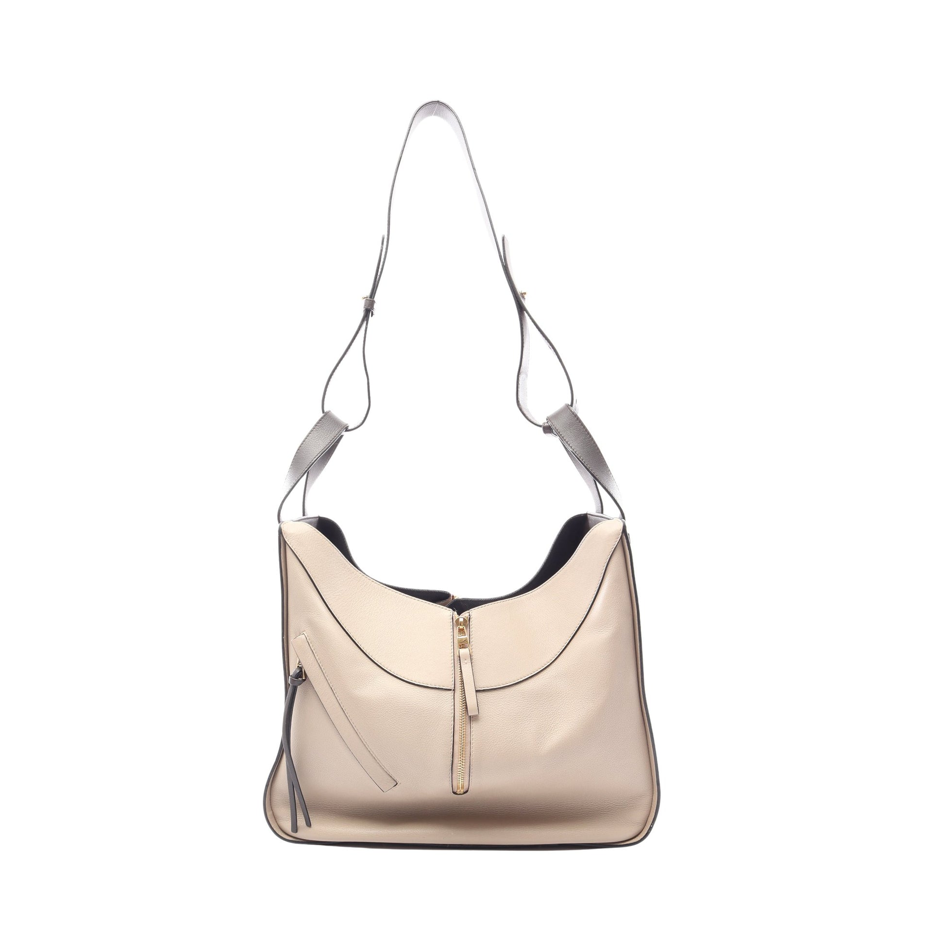 HAMMOCK MEDIUM ハンモック ミディアム 2WAY ハンドバッグ レザー ライトベージュ グレーブラウン ダークブラウン ロエベ バッグ LOEWE