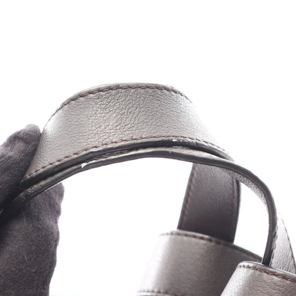 HAMMOCK MEDIUM ハンモック ミディアム 2WAY ハンドバッグ レザー ライトベージュ グレーブラウン ダークブラウン ロエベ バッグ LOEWE