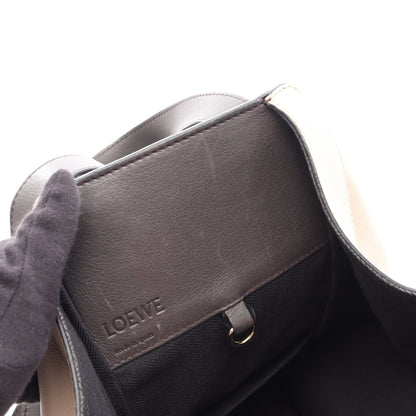 HAMMOCK MEDIUM ハンモック ミディアム 2WAY ハンドバッグ レザー ライトベージュ グレーブラウン ダークブラウン ロエベ バッグ LOEWE