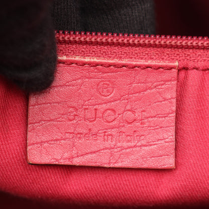 GGスプリーム ハンドバッグ トートバッグ PVC レザー ベージュ ピンクパープル グッチ
