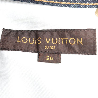 スリムフィット デニムパンツ コットン インディゴブルー ルイヴィトン ボトムス LOUIS VUITTON