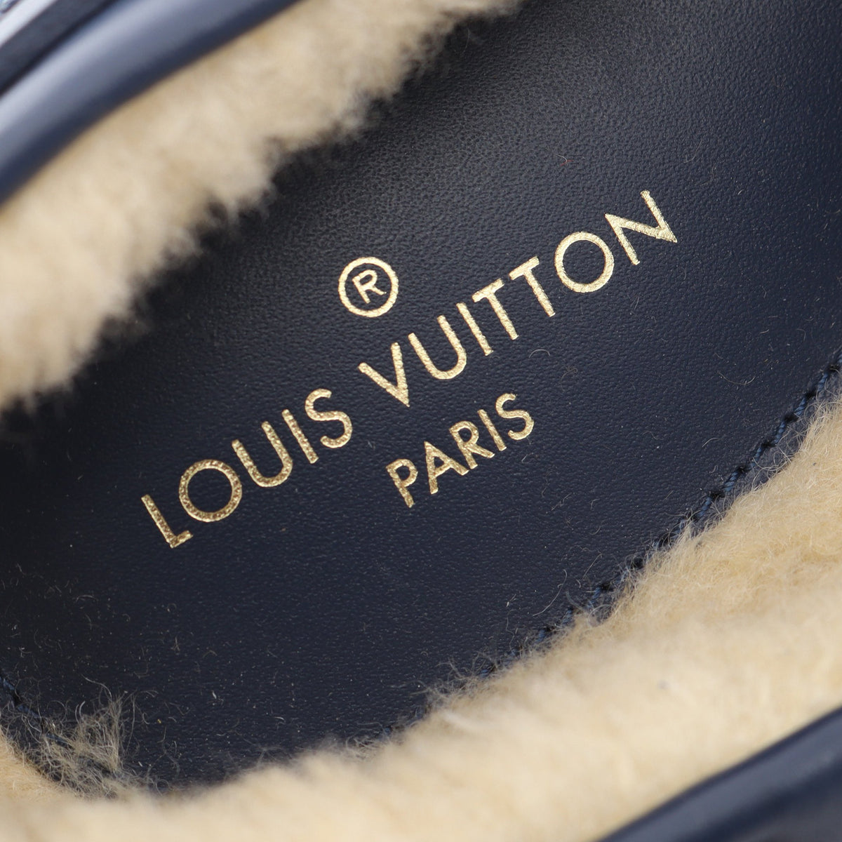 アリゾナライン モノグラムデニム モカシン ローファー デニム レザー ブルー ルイヴィトン シューズ LOUIS VUITTON