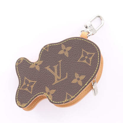 LV タイヤキ バッグチャーム レザー ライトブラウン ルイヴィトン