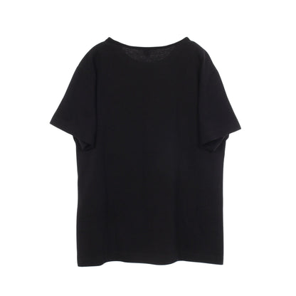 ネックチェーン付き クルーネック 半袖Tシャツ コットン ブラック ホワイト ルイヴィトン