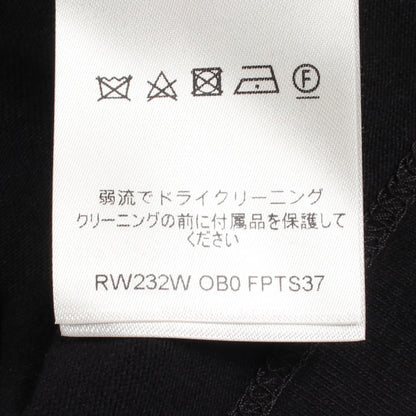 ネックチェーン付き クルーネック 半袖Tシャツ コットン ブラック ホワイト ルイヴィトン