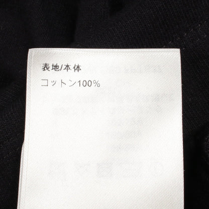 ネックチェーン付き クルーネック 半袖Tシャツ コットン ブラック ホワイト ルイヴィトン