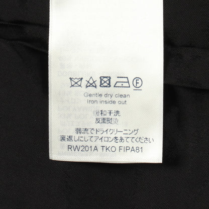 総柄 ブロケード パンツ ナイロン シルク ブラック シルバー ルイヴィトン