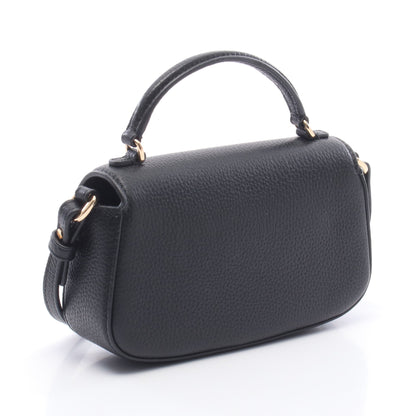 BRITTEN MINI ブリテン トップハンドル 2WAY ショルダーバッグ レザー ブラック トリーバーチ バッグ TORY BURCH