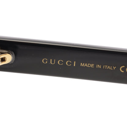 ロゴ スクエアフレーム サングラス ブラック グッチ 財布・小物 GUCCI