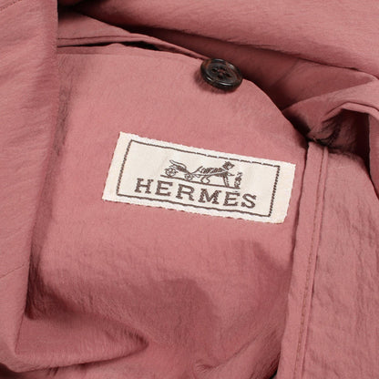 テーラードジャケット ナイロン ピンクブラウン エルメス アウター HERMES